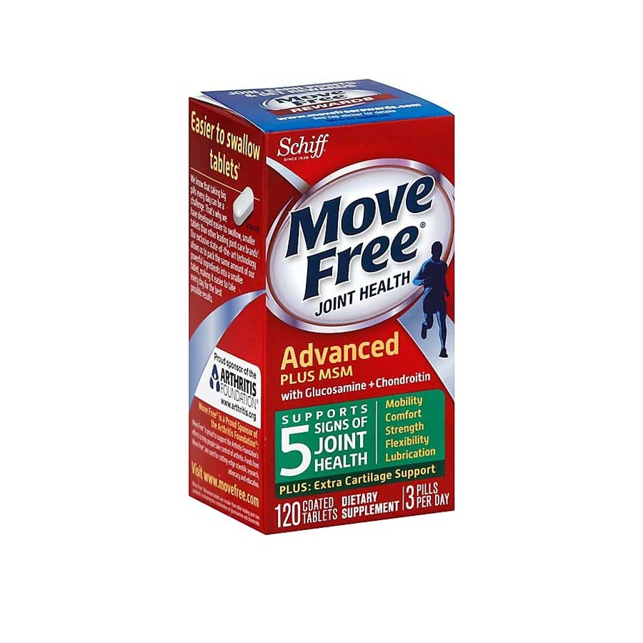 Schiff Move Free Advanced Plus MSM 120 Tablets price in Bangladesh | Authentic Product by Shundorjo