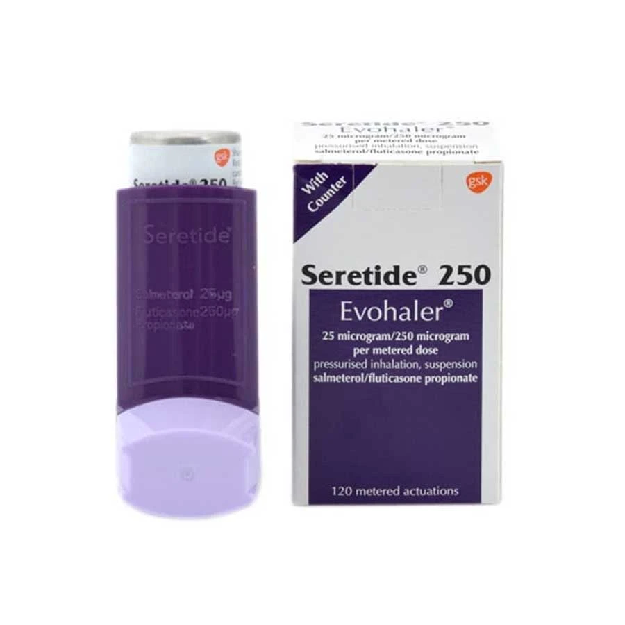 Seretide Evohaler 250/25mcg Salmeterol & Fluticasone price in Bangladesh | Authentic Product by Shundorjo