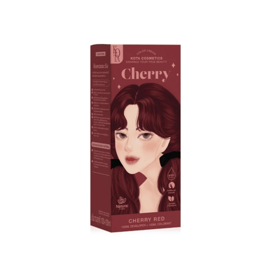 Kota Cosmetics Hair Color Cream Cherry - Cherry Red price in Bangladesh | Authentic Product by Shundorjo