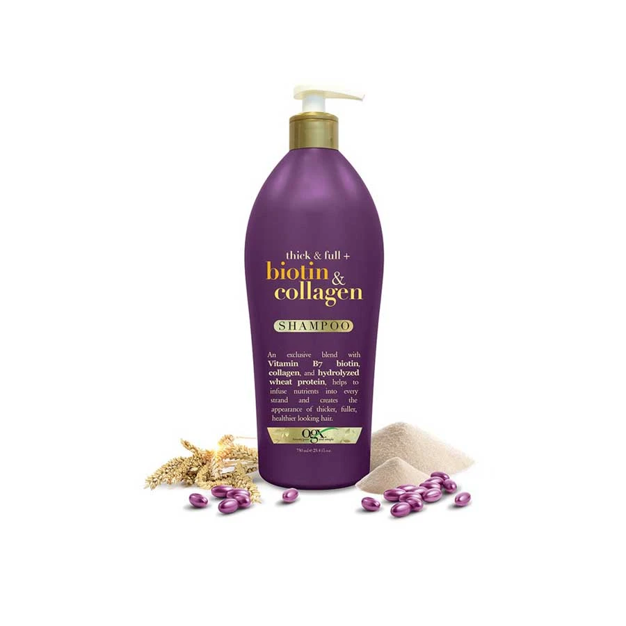 OGX Thick & Full+ Biotin & Collagen Shampoo 750ml price in Bangladesh | Authentic Product by Shundorjo