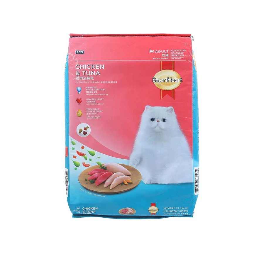 SmartHeart Adult Cat Food Chicken and Tuna 7Kg price in Bangladesh | Authentic Product by Shundorjo