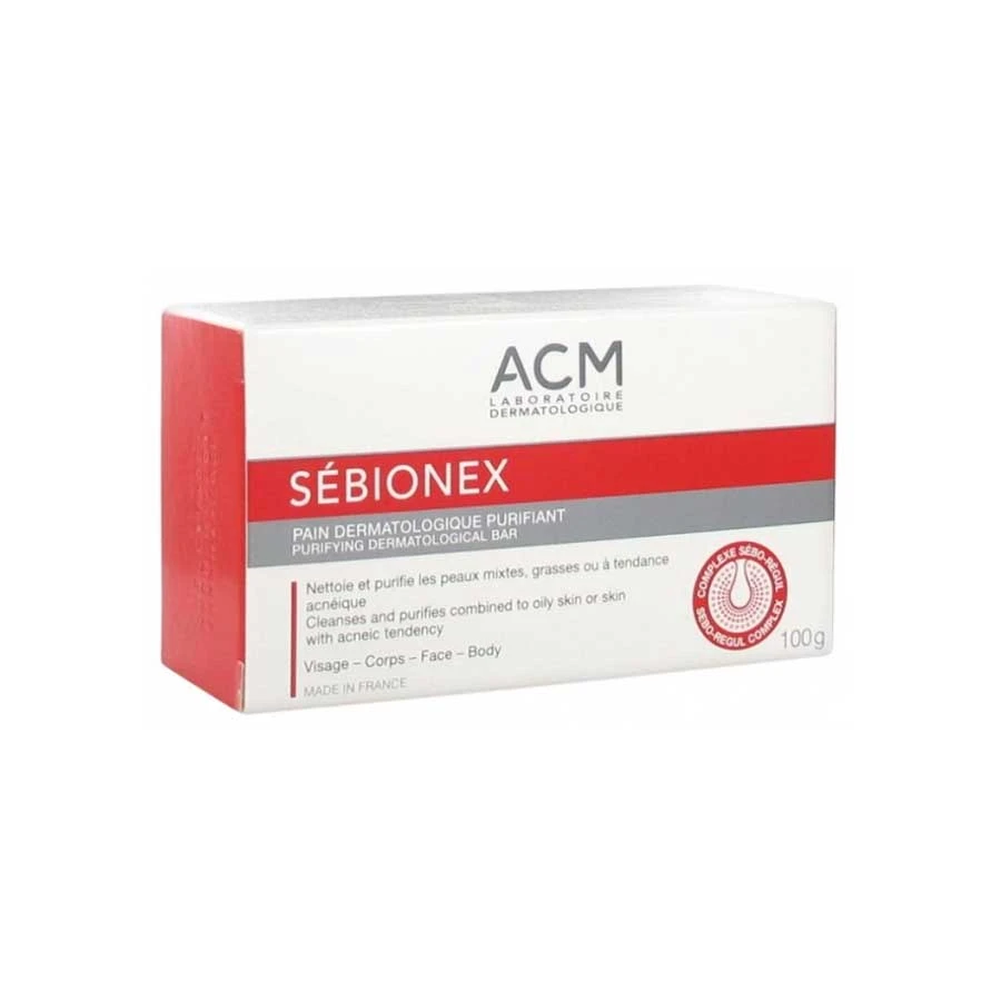ACM Sebionex Purifying Dermatological Bar 100gm price in Bangladesh | Authentic Product by Shundorjo