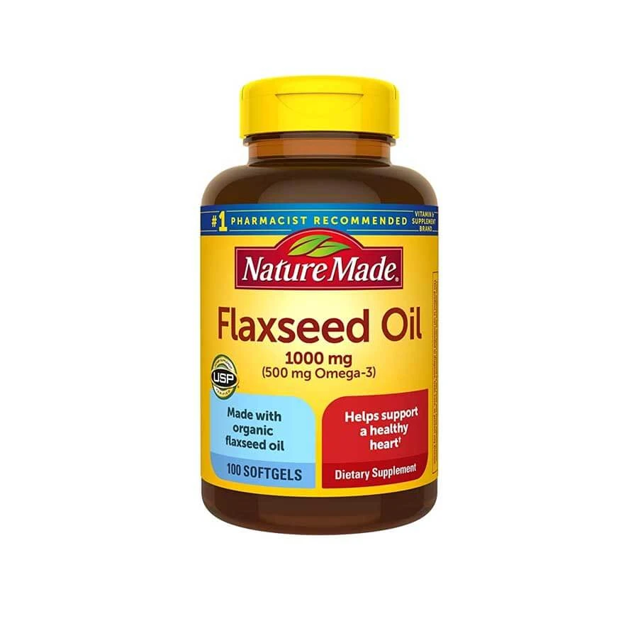 Nature Made Flaxseed Oil 1000mg 100 Softgel price in Bangladesh | Authentic Product by Shundorjo