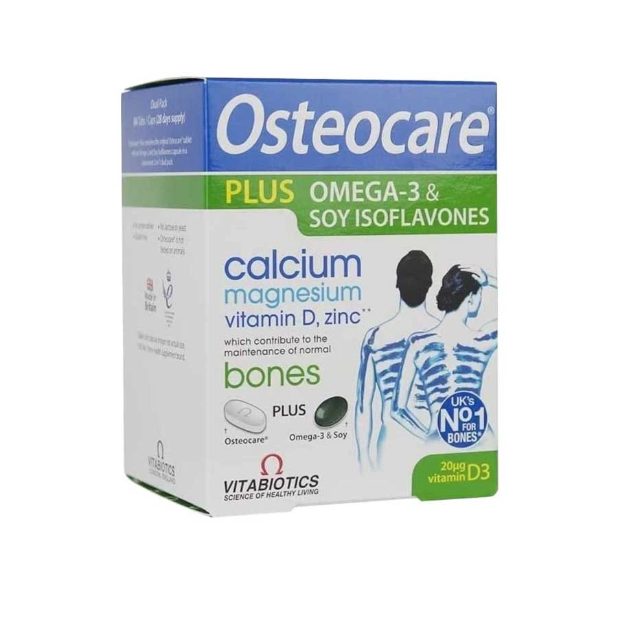 Vitabiotics Osteocare Plus Omega 3 & Soy Isoflavones 84's price in Bangladesh | Authentic Product by Shundorjo