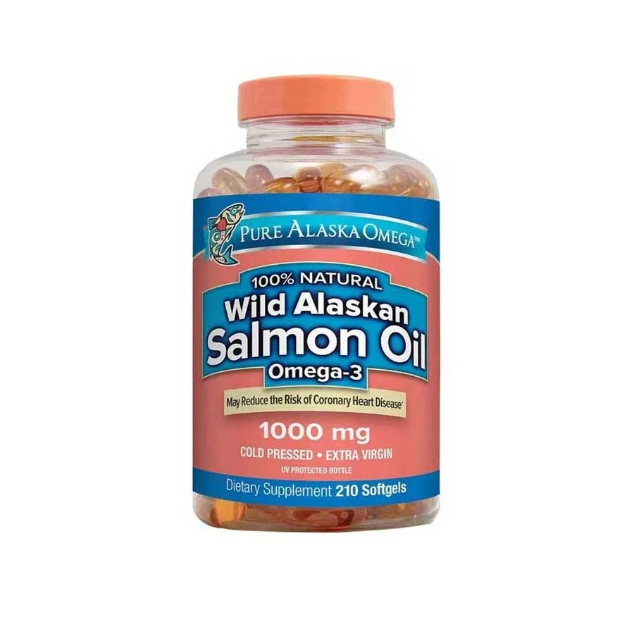 Pure Alaska Omega 3 Salmon Oil 1000mg 210 Softgel price in Bangladesh | Authentic Product by Shundorjo