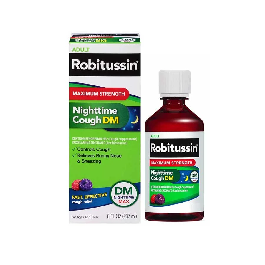 Robitussin Nighttime Cough DM Liquid 237ml price in Bangladesh | Authentic Product by Shundorjo