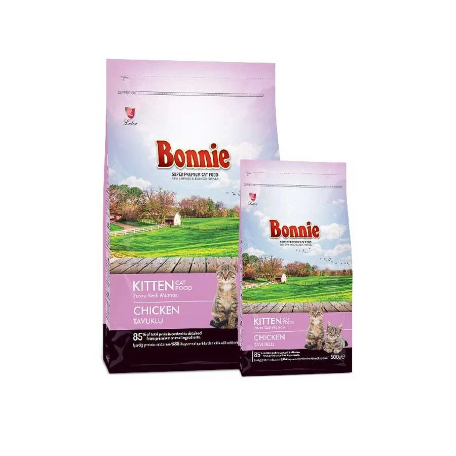 Bonnie Kitten Cat Food Chicken 500gm price in Bangladesh | Authentic Product by Shundorjo