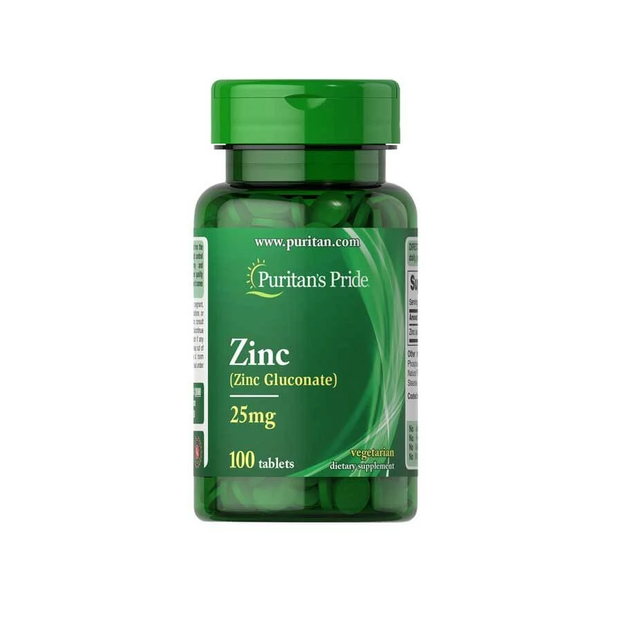 Puritan's Pride Zinc 50mg Vegetarian Supplement 100 Caplets price in Bangladesh | Authentic Product by Shundorjo