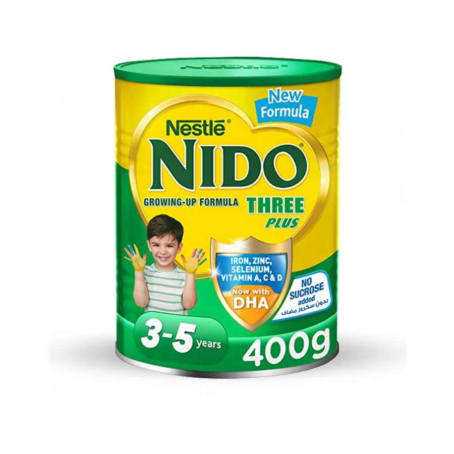 NIDO Three Plus Growing Up Milk Powder 3-5 Years 400gm price in Bangladesh | Authentic Product by Shundorjo