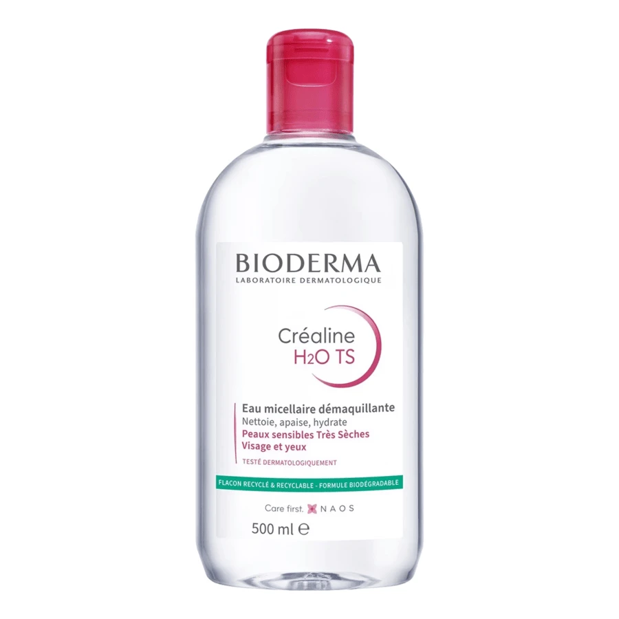 Bioderma Créaline H2O TS Micellar Makeup Remover Water – 500ml price in Bangladesh | Authentic Product by Shundorjo