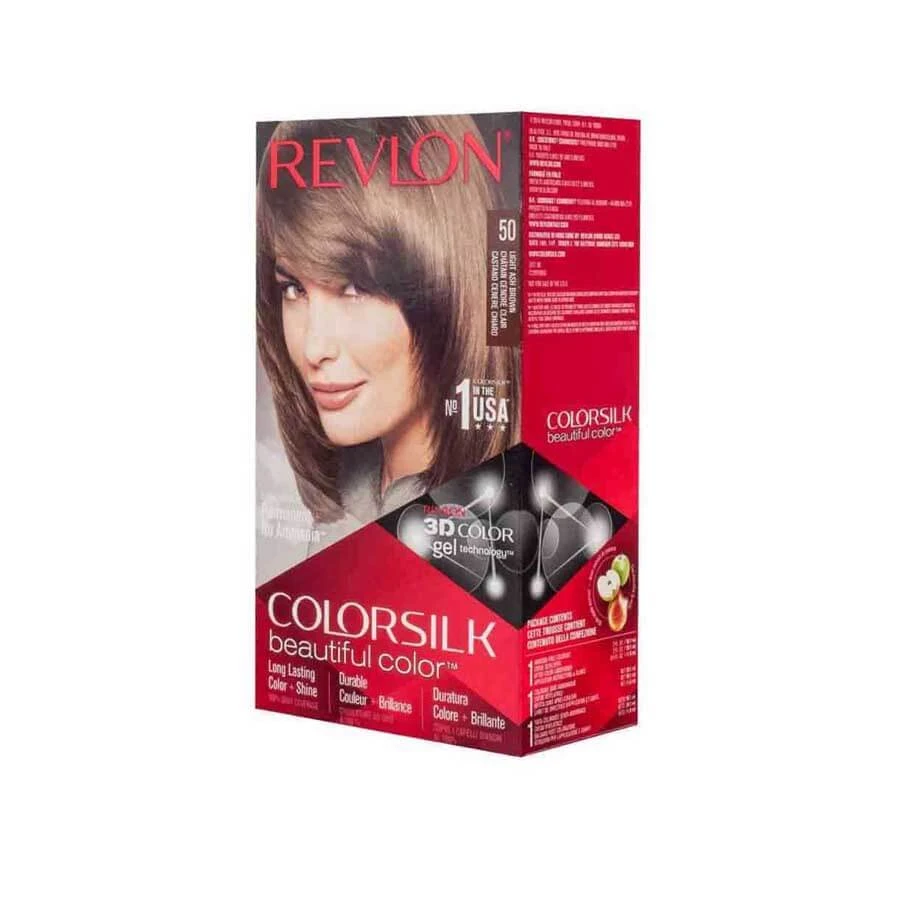 Revlon Colorsilk Hair Color 50 Light Ash Brown 59.1ml price in Bangladesh | Authentic Product by Shundorjo