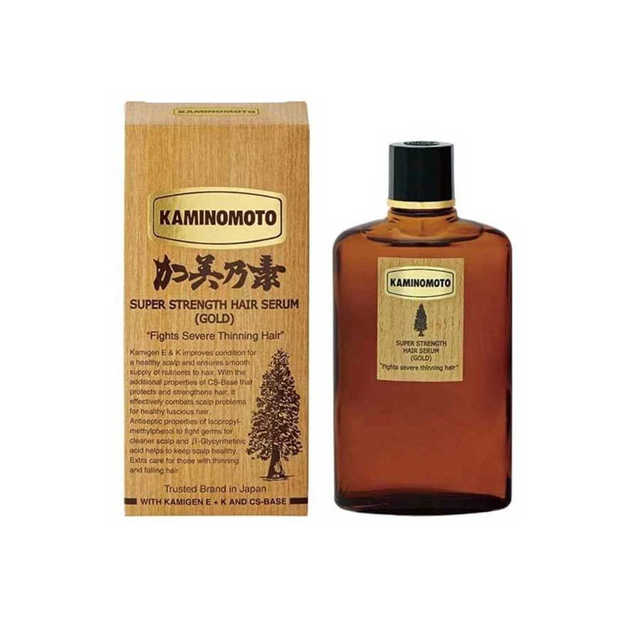 Kaminomoto Super Strength Hair Serum Gold 150ml price in Bangladesh | Authentic Product by Shundorjo