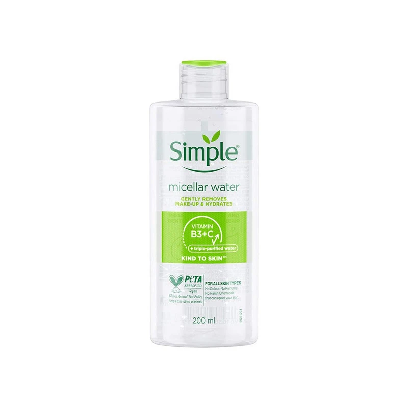 Simple Kind To Skin Micellar Cleansing Water 200ml price in Bangladesh | Authentic Product by Shundorjo