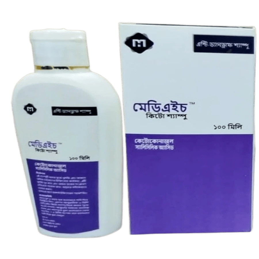 MediH Keto Anti-Dandruff Shampoo – 100ml price in Bangladesh | Authentic Product by Shundorjo