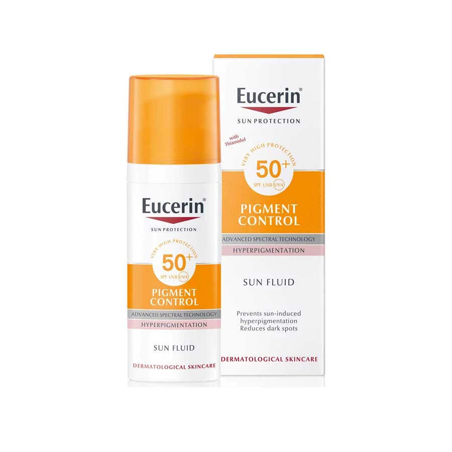 Eucerin Sun Pigment Control Sun Fluid SPF50 Plus 50ml price in Bangladesh | Authentic Product by Shundorjo