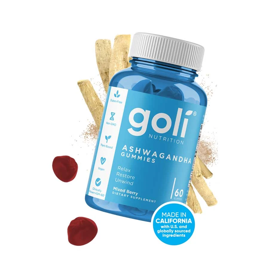 Goli Nutrition Ashwagandha Mixed Berry Gummies 60's price in Bangladesh | Authentic Product by Shundorjo