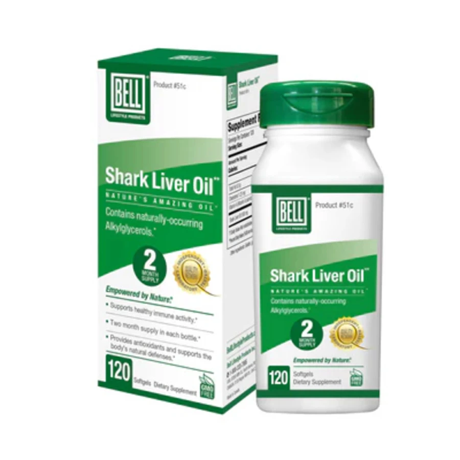 Bell Shark Liver Oil 500mg – 120 Softgels price in Bangladesh | Authentic Product by Shundorjo