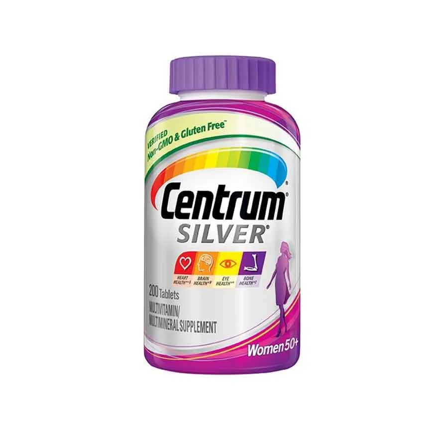 Centrum Silver Multivitamins with Vitamin D3 B Vitamins 200pcs price in Bangladesh | Authentic Product by Shundorjo