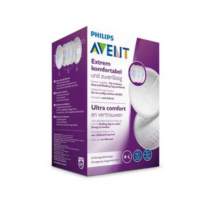 Philips Avent Ultra Comfort Disposable Day & Night Breast Pads 24pk price in Bangladesh | Authentic Product by Shundorjo