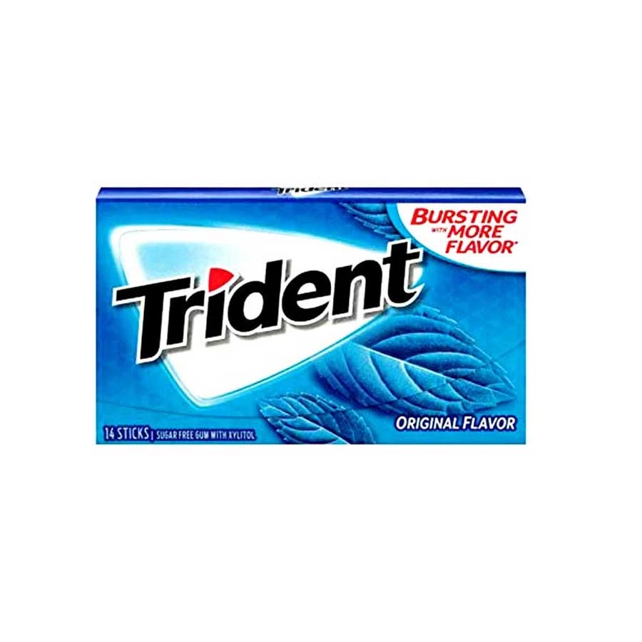Trident Original Flavor Sugar Free Gum 14 sticks price in Bangladesh | Authentic Product by Shundorjo