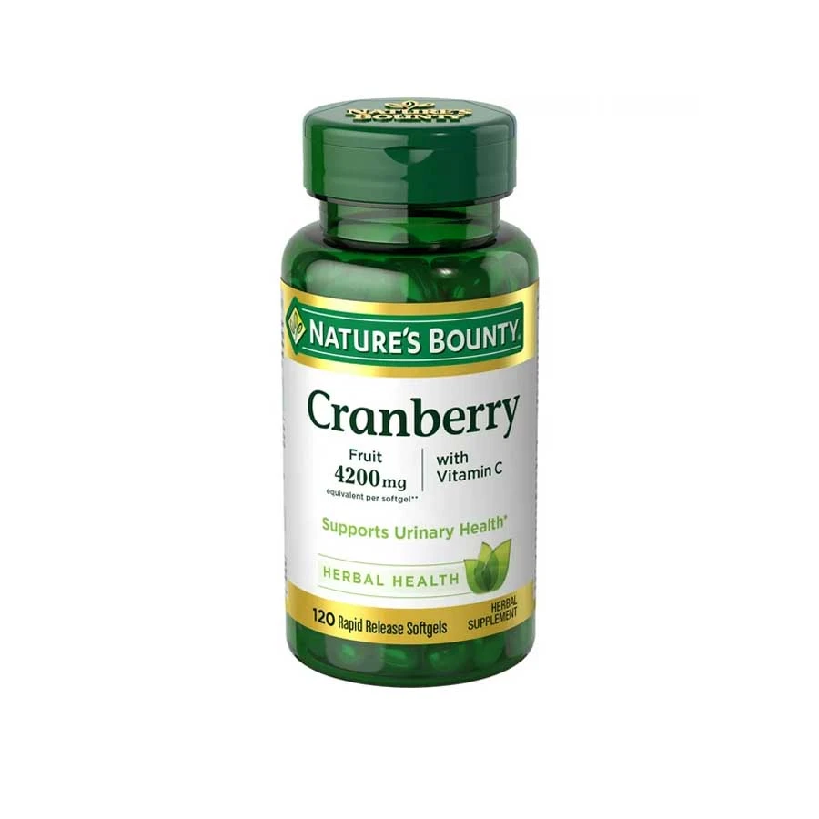 Nature's Bounty Cranberry 4200mg 120 Softgels price in Bangladesh | Authentic Product by Shundorjo