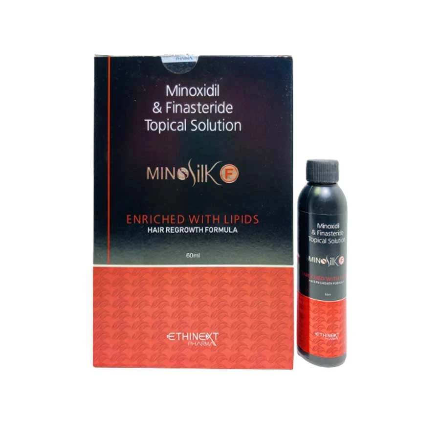 Minosilk F Minoxidil & Finasteride Topical Solution 60ml price in Bangladesh | Authentic Product by Shundorjo