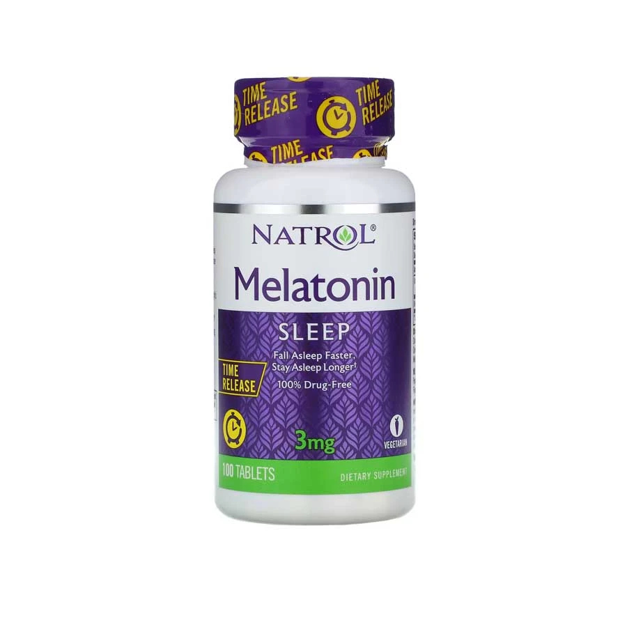 Natrol Melatonin Time Release 3mg 100 Tablets price in Bangladesh | Authentic Product by Shundorjo