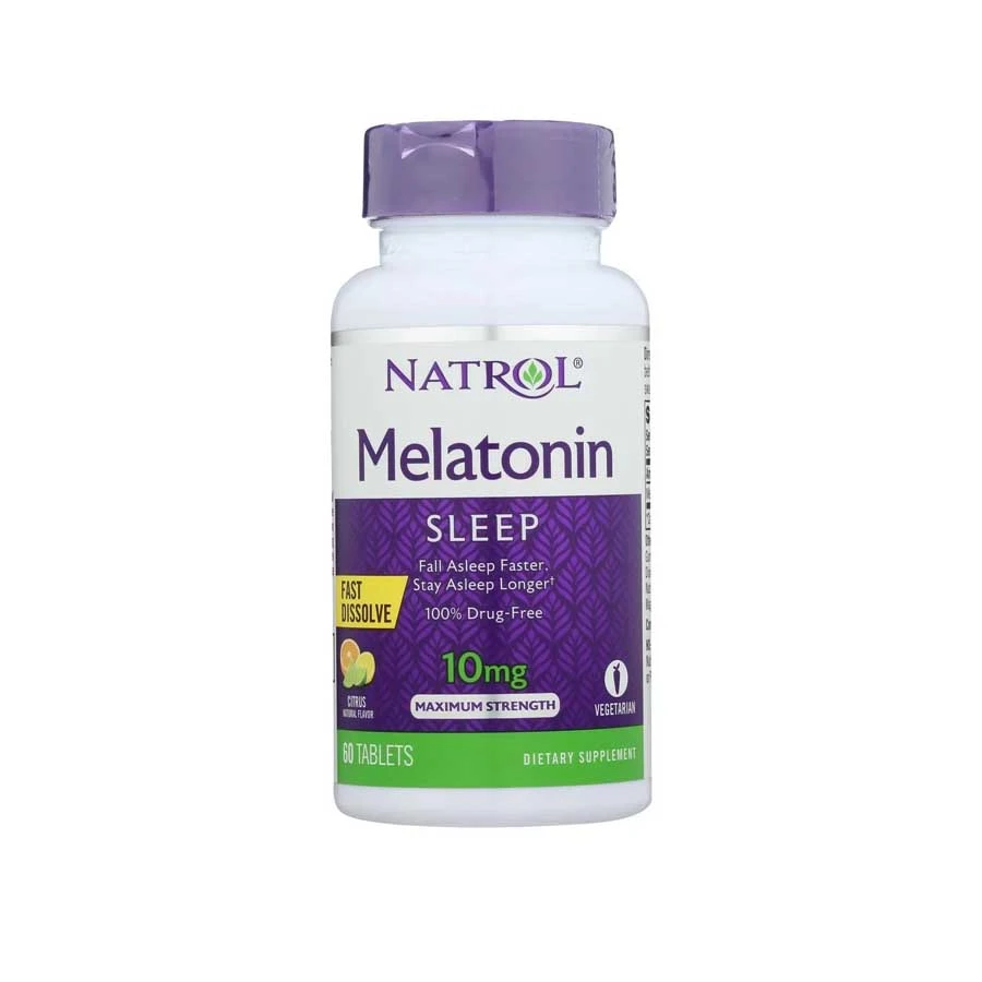 Natrol Melatonin Fast Dissolve Citrus 10mg Tablets price in Bangladesh | Authentic Product by Shundorjo