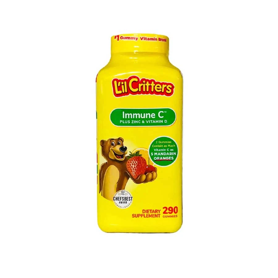 L'il Critters Immune C Vitamin Plus Zinc & Vitamin D 290 Gummies price in Bangladesh | Authentic Product by Shundorjo