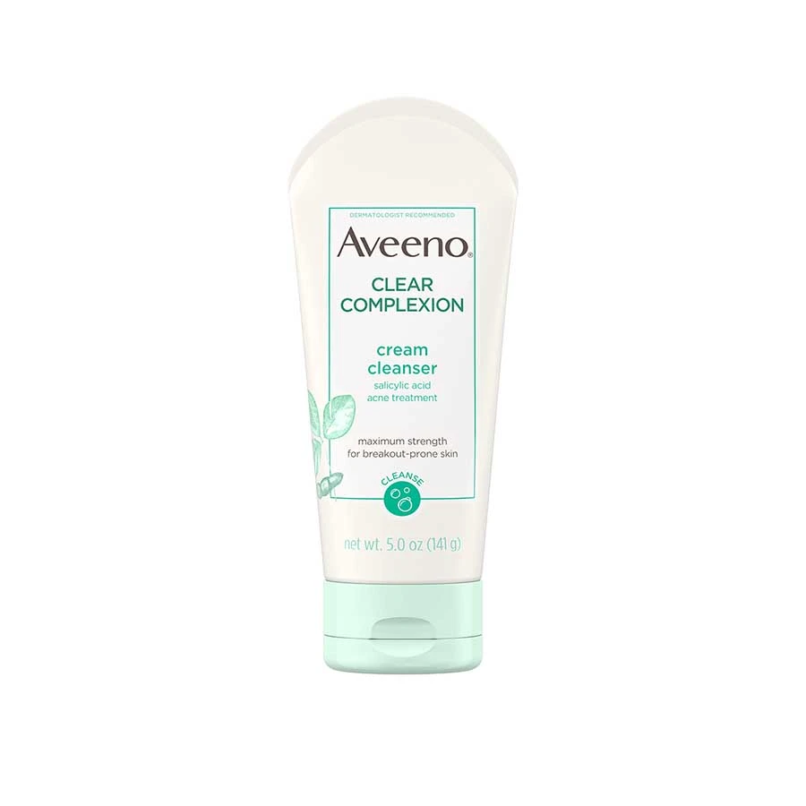 Aveeno Clear Complexion Cream Face Cleanser With Salicylic Acid 141gm price in Bangladesh | Authentic Product by Shundorjo