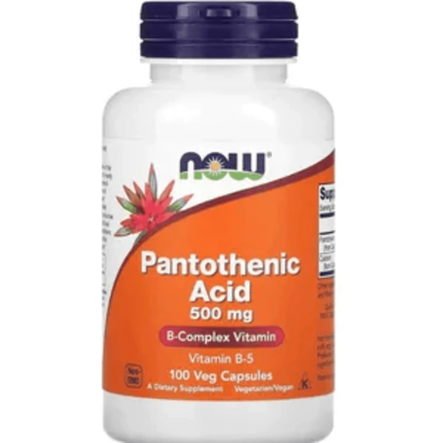 NOW Foods Pantothenic Acid 500mg, 100 Capsules price in Bangladesh | Authentic Product by Shundorjo