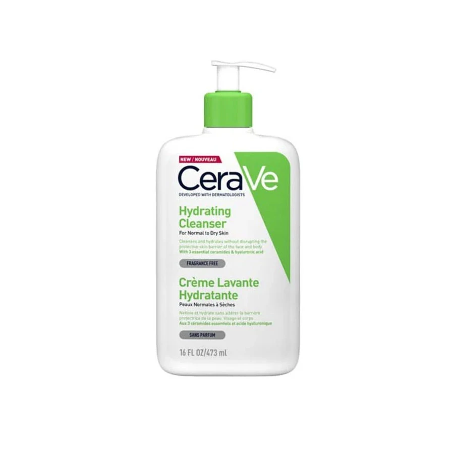 CeraVe Hydrating Cleanser For Normal To Dry Skin 473ml price in Bangladesh | Authentic Product by Shundorjo