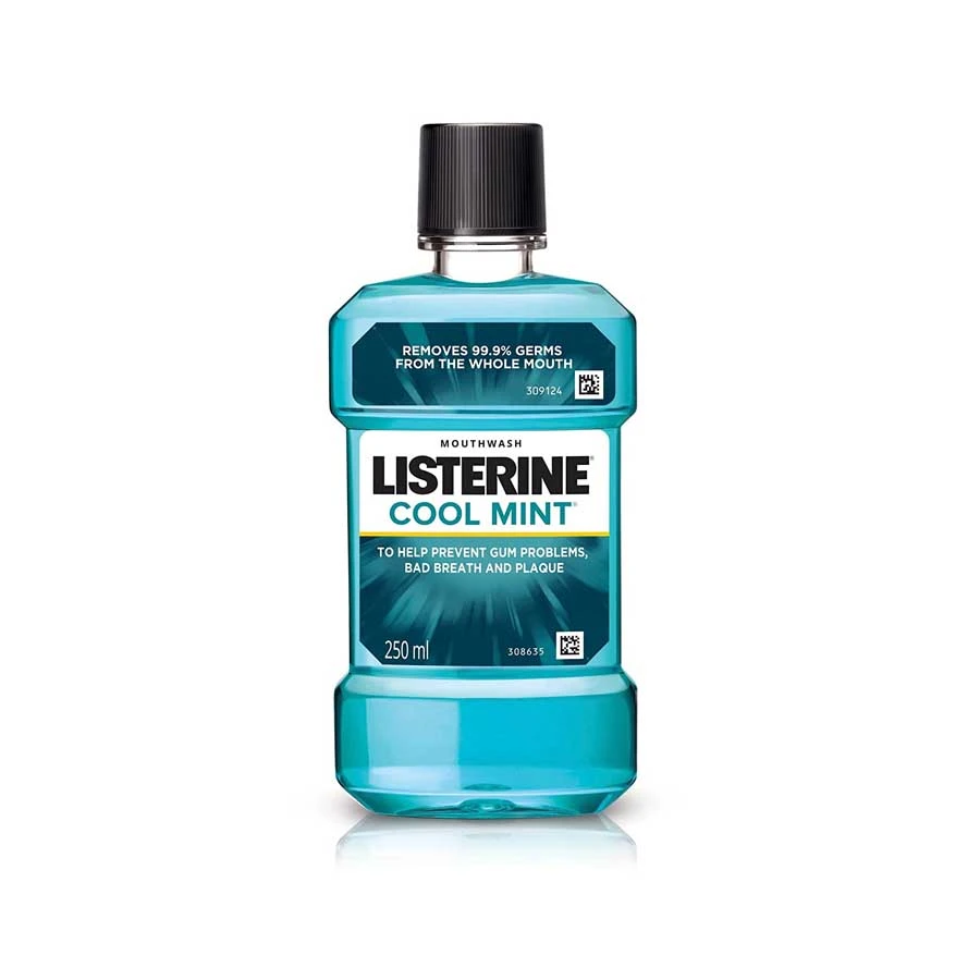 Listerine Cool Mint Anti Bacteria Mouth Wash 250ml price in Bangladesh | Authentic Product by Shundorjo