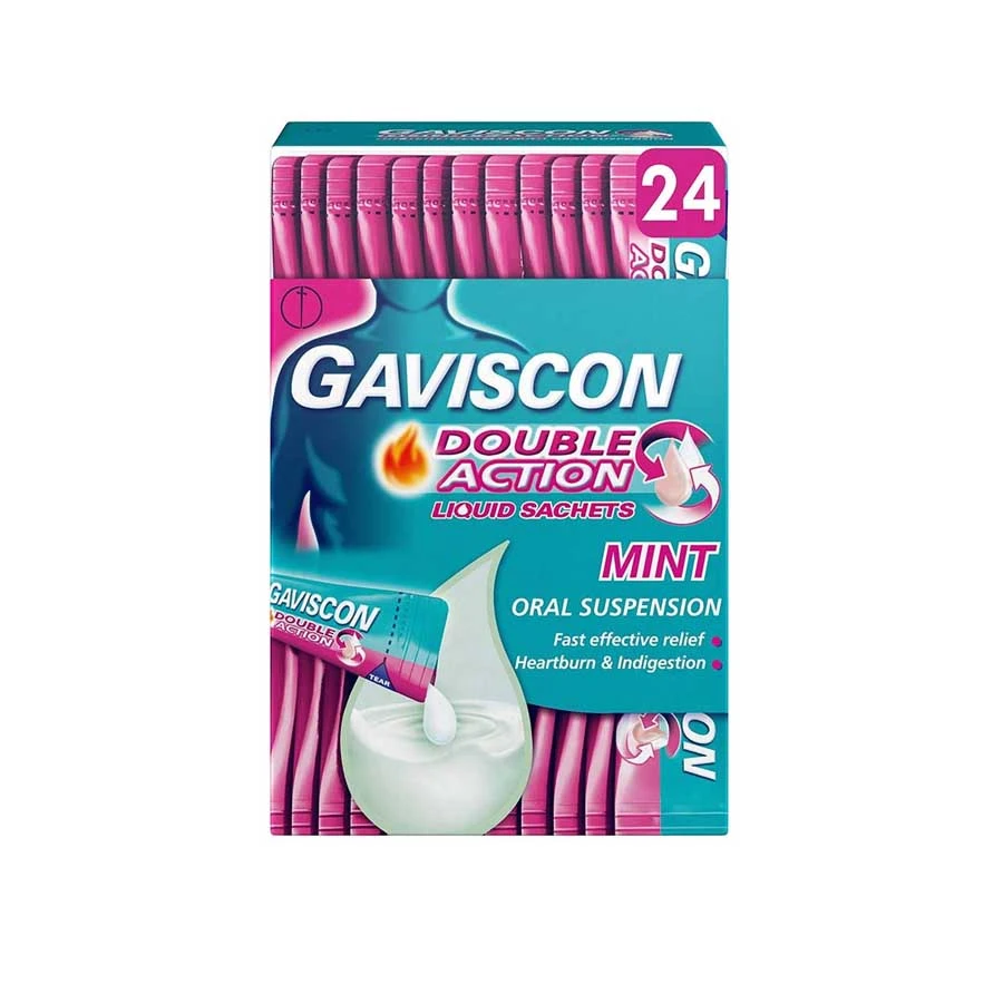 Gaviscon Double Action Liquid 24 Sachets price in Bangladesh | Authentic Product by Shundorjo