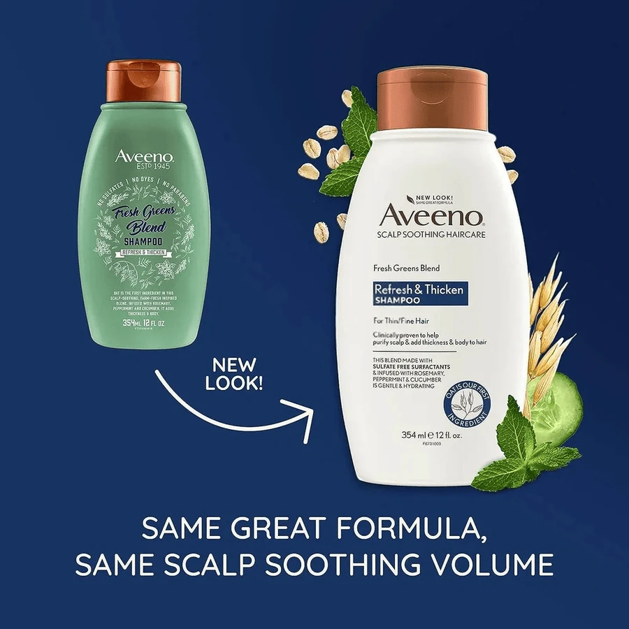 Aveeno Fresh Greens Blend Refresh and Thicken Conditioner 354ml price in Bangladesh | Authentic Product by Shundorjo