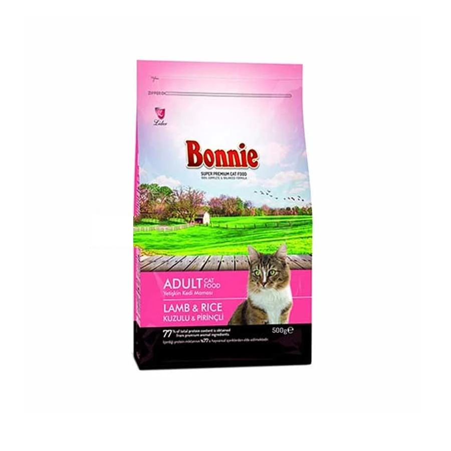 Bonnie Adult Cat Food Lamb and Rice 500gm price in Bangladesh | Authentic Product by Shundorjo