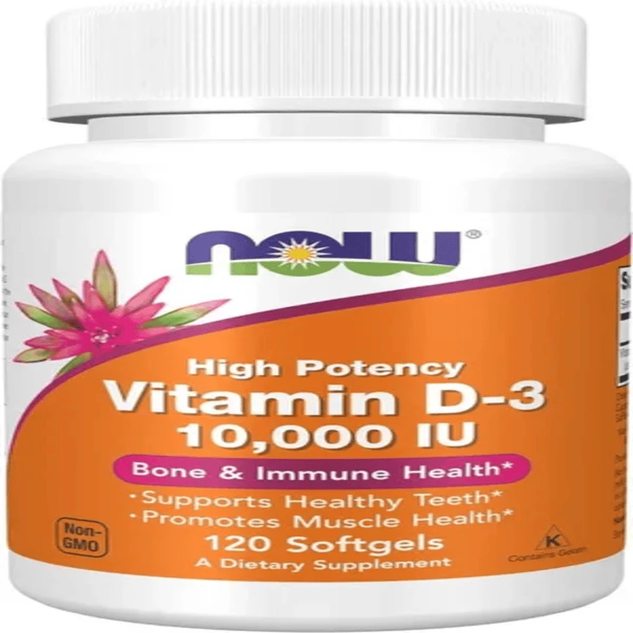NOW Supplements Vitamin D-3 10,000 IU 120 Softgels price in Bangladesh | Authentic Product by Shundorjo