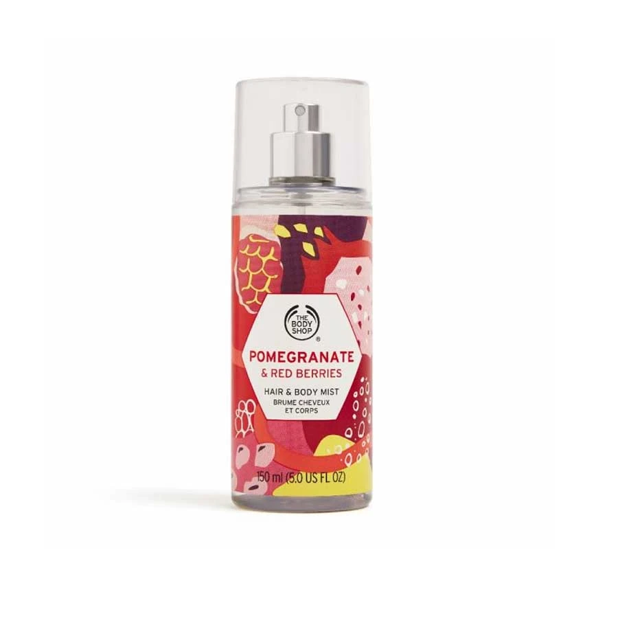 The Body Shop Pomegranate & Red Berries Hair & Body Mist 150ml price in Bangladesh | Authentic Product by Shundorjo