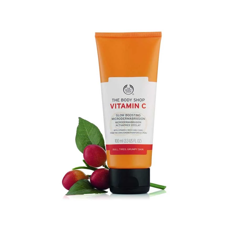 The Body Shop Vitamin C Glow Boosting Microdermabrasion 100ml price in Bangladesh | Authentic Product by Shundorjo