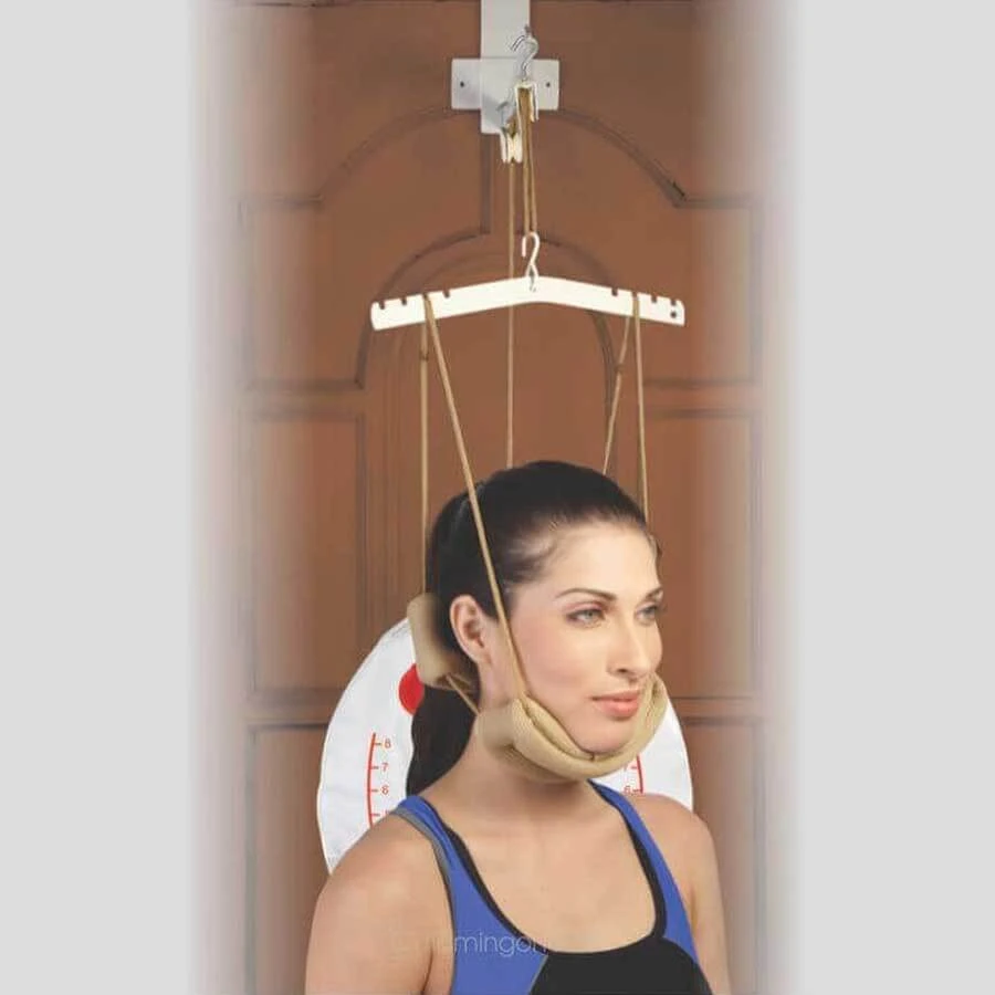 Flamingo Cervical Traction Kit Sitting U Universal Size price in Bangladesh | Buy original Flamingo