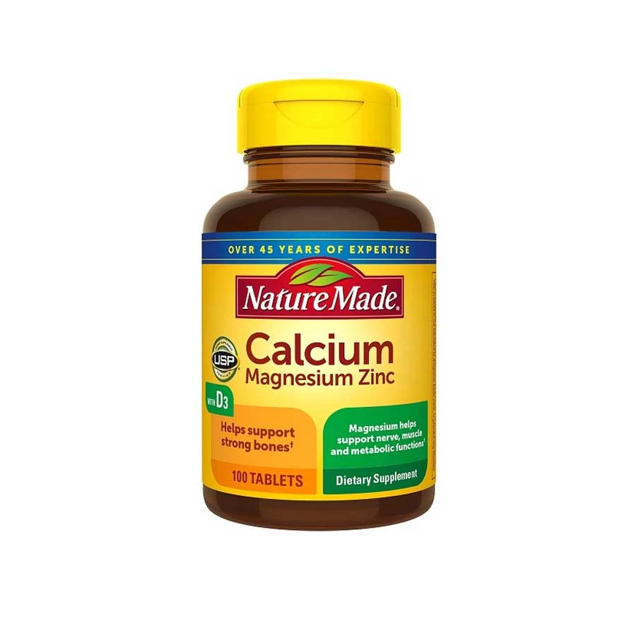 Nature Made Calcium Magnesium and Zinc 100 Tablets price in Bangladesh | Authentic Product by Shundorjo