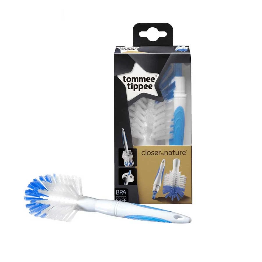 Tommee Tippee Closer To Nature 2-In-1 Baby Bottle Brush price in Bangladesh | Authentic Product by Shundorjo