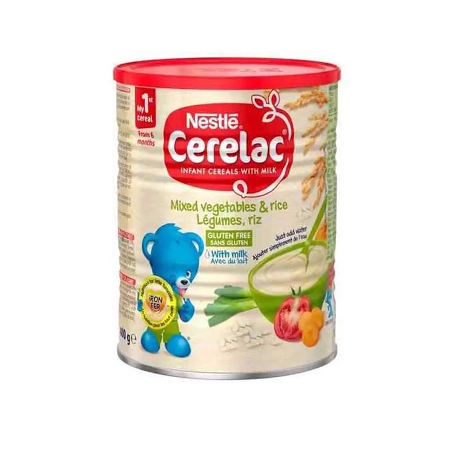 Nestle Cerelac Mixed Vegetables & Rice From 6 Months 400gm price in Bangladesh | Authentic Product by Shundorjo