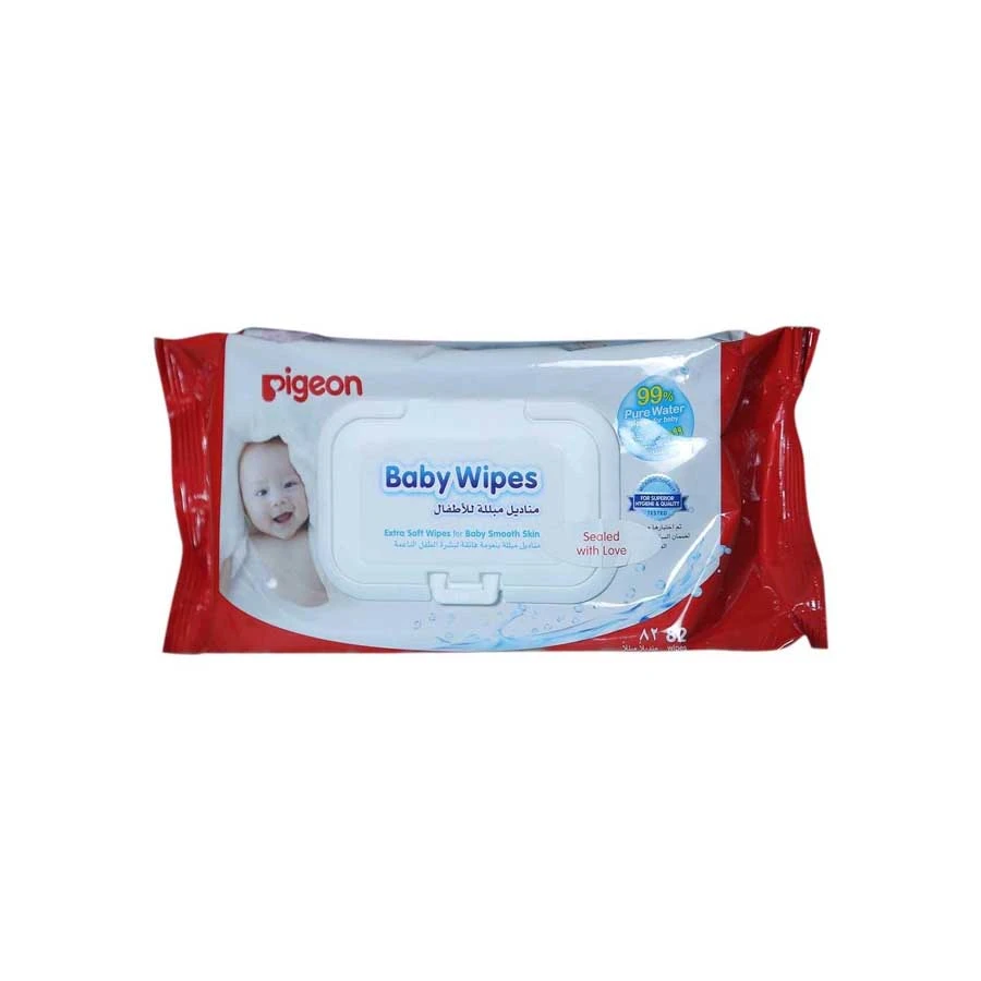 Pigeon Baby Wipes Extra Soft Smooth Skin 82pcs price in Bangladesh | Authentic Product by Shundorjo