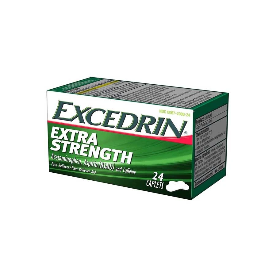 Excedrin Extra Strength Pain Relief 24pcs price in Bangladesh | Authentic Product by Shundorjo
