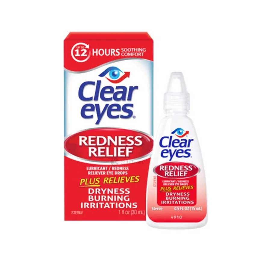 Clear Eyes Redness Relief Eye Drops For Dryness 30ml price in Bangladesh | Buy original Foreign