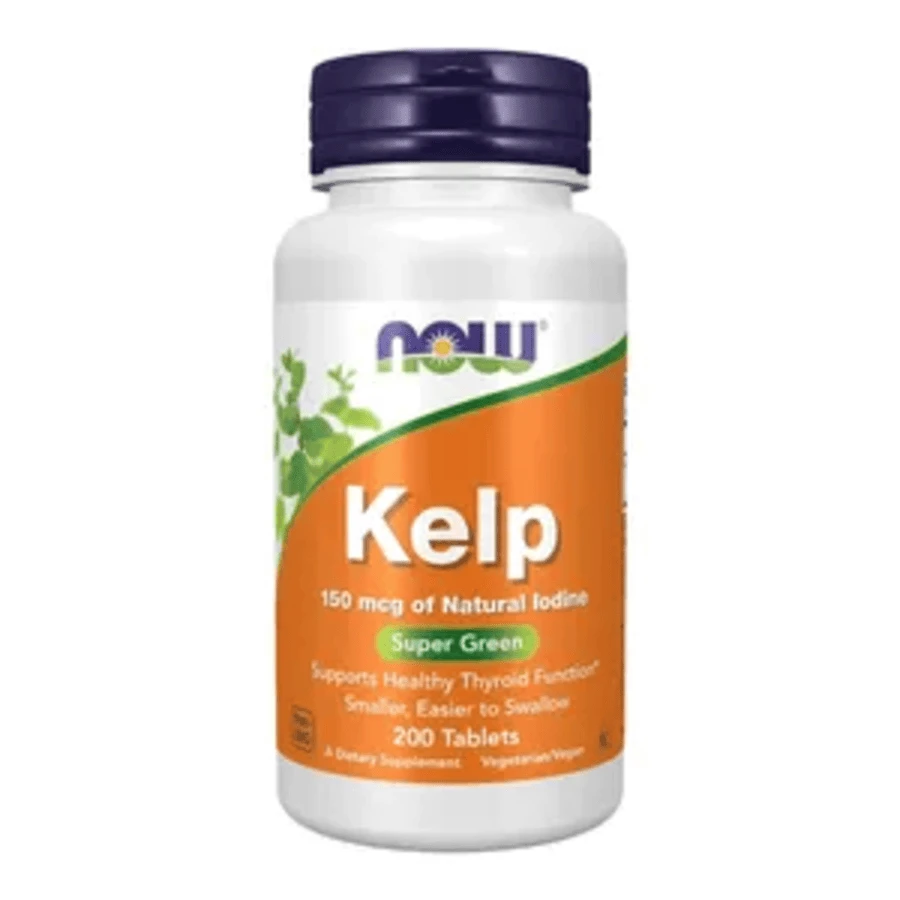 NOW Foods Supplements Kelp 150 mcg of Natural Iodine Super Green 200 Tablets price in Bangladesh | Authentic Product by Shundorjo