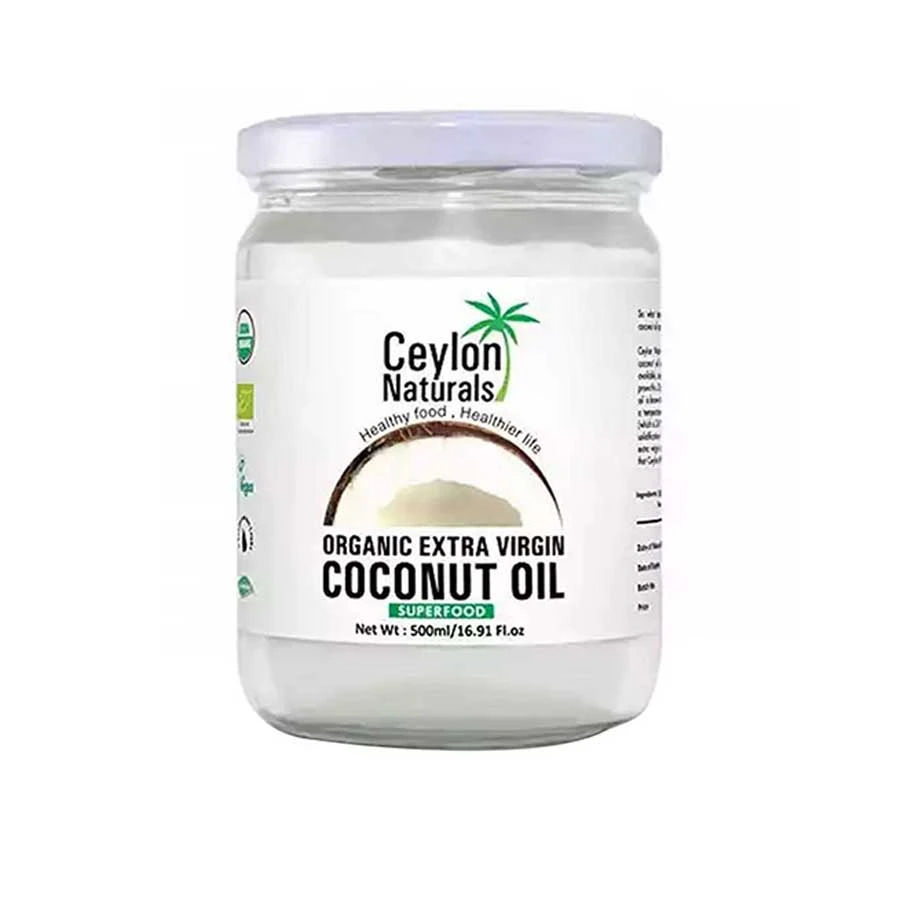 Ceylon Naturals Organic Extra Virgin Coconut Oil 500ml