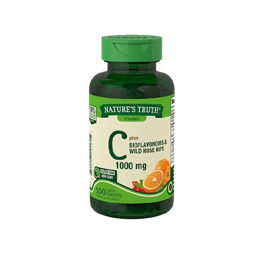 Nature's Truth C 500mg Plus Bioflavonoids & Wild Rose Hips Vitamin 100pcs price in Bangladesh | Authentic Product by Shundorjo