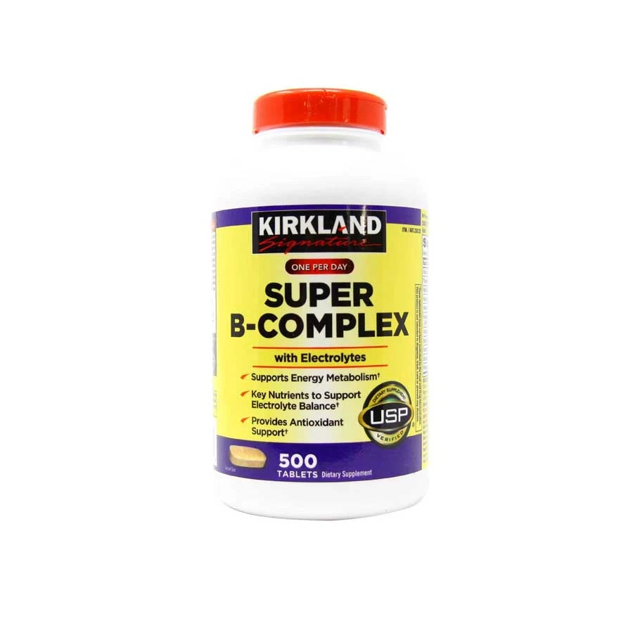 Kirkland Signature Super B Complex 500 Tablets price in Bangladesh | Authentic Product by Shundorjo